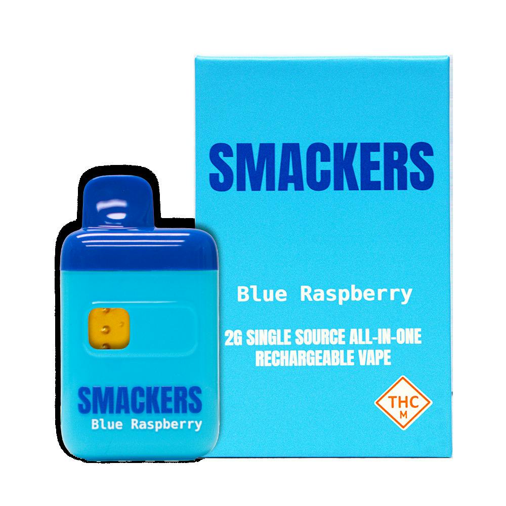 Smackers Blue Raspberry