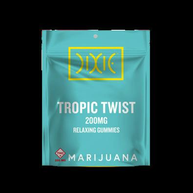 Dixie - INDICA Tropic Twist Gummies - 200mg (10pk)