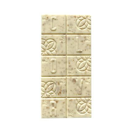 CLOVR - 100mg Chocolate Bar - 1:1 Lemon Crisp (White Chocolate - THC/CBD)