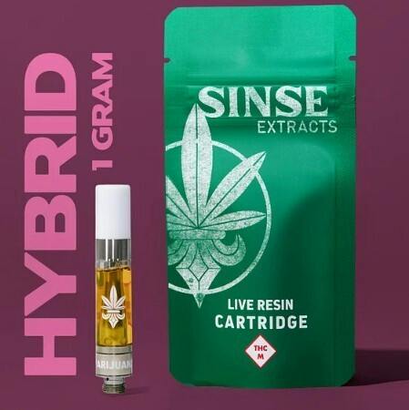 Sinse - 1g Liquid Live Resin Cart - Lemon Elixir