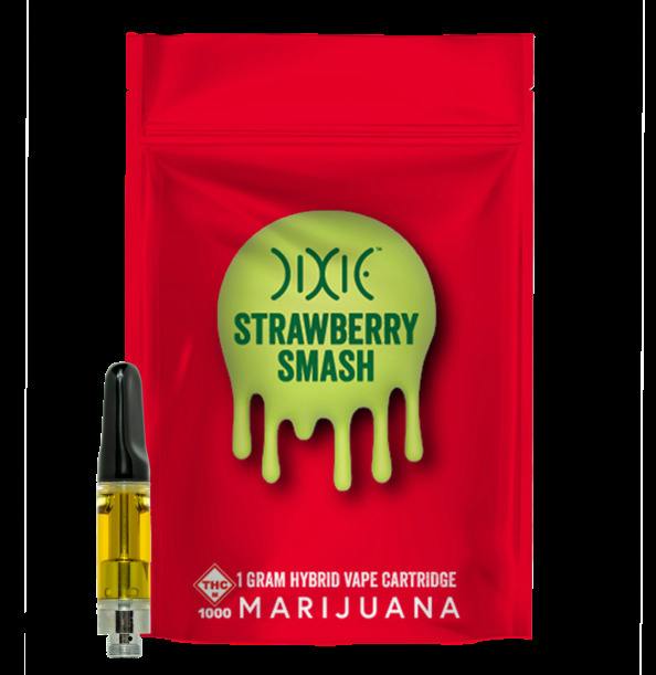 Dixie - 1g Cartridge - Strawberry Smash (Hybrid)