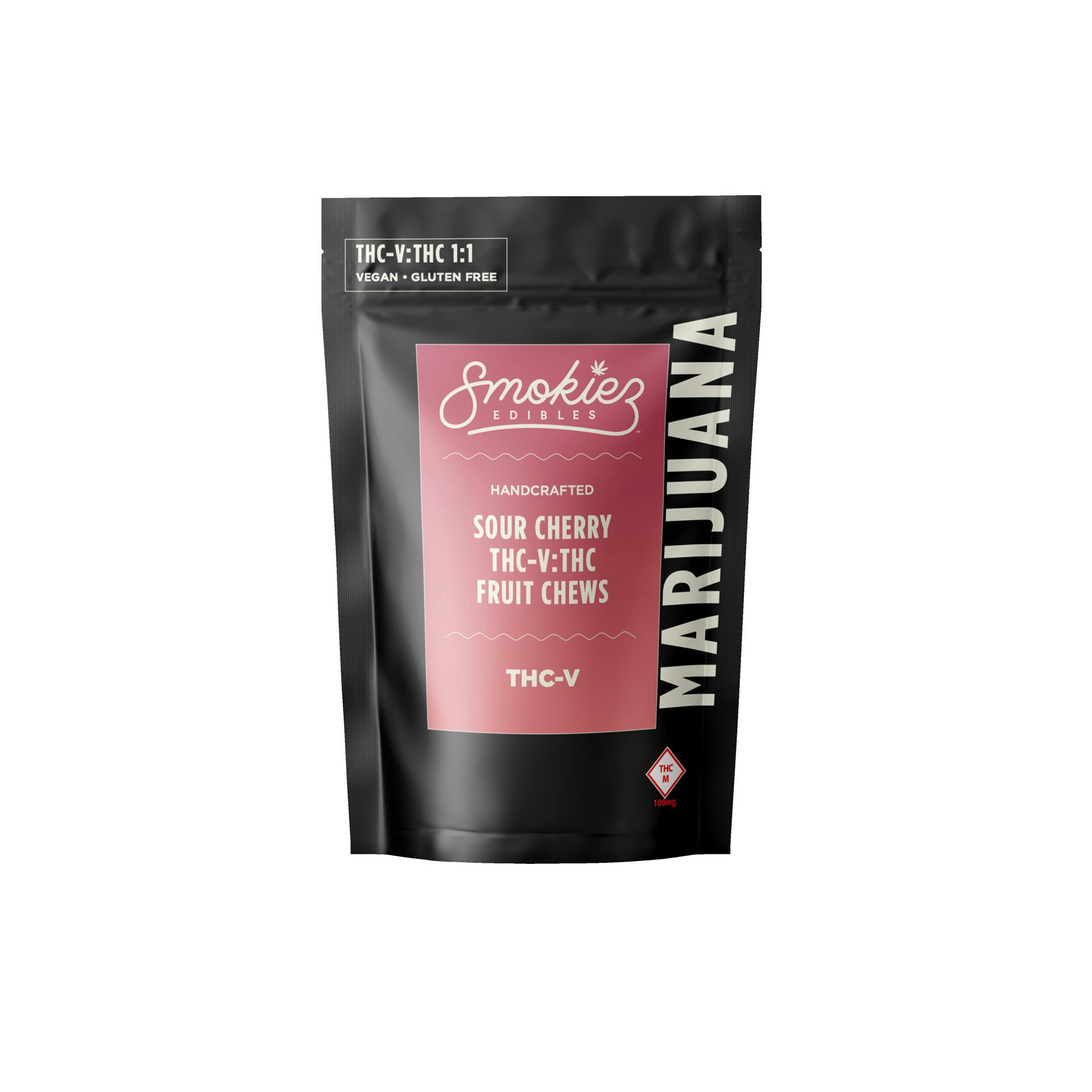 Smokiez - 1:1 100mg (10pk - THC/THCV) - SATIVA Sour Cherry