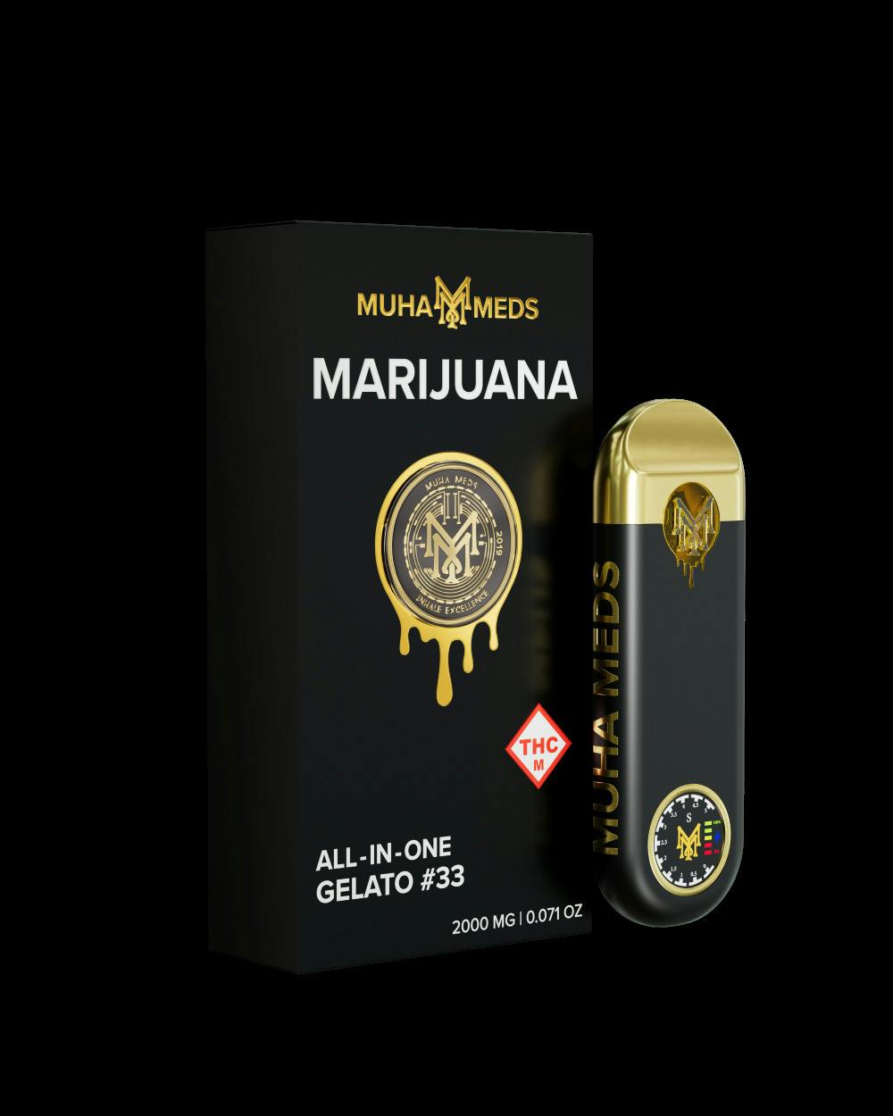 Muha Meds - 2g AIO Disposable Vape - Do-Si OG