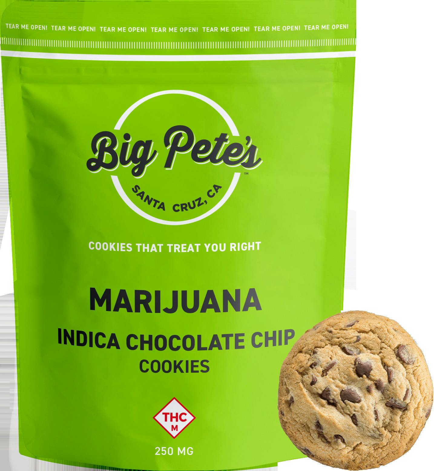Big Pete's Treats - 250mg Cookies (10pk) - Chocolate Chip