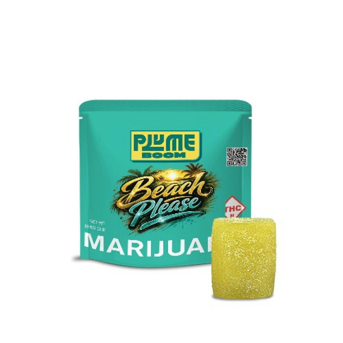 Plume - 100mg BOOM Gummy (1pk) - Beach Please at Missouri Wild Alchemy