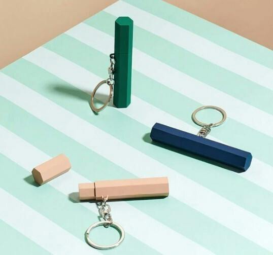 Tetra Discreet Valise Keychain Tube (Assorted Colors)