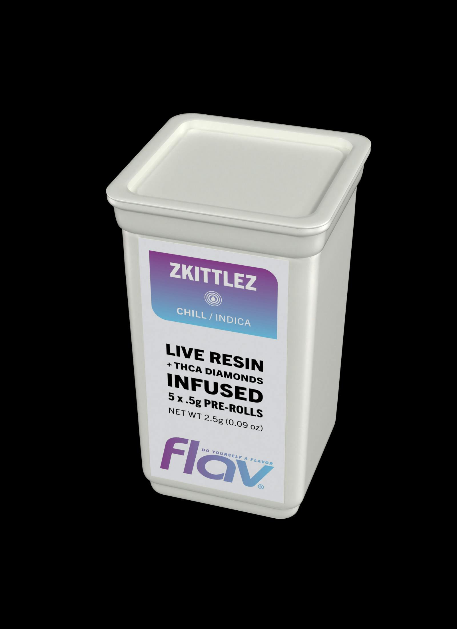 FLAV - 0.5g Infused Pre-Roll (5pk) - Zkittlez