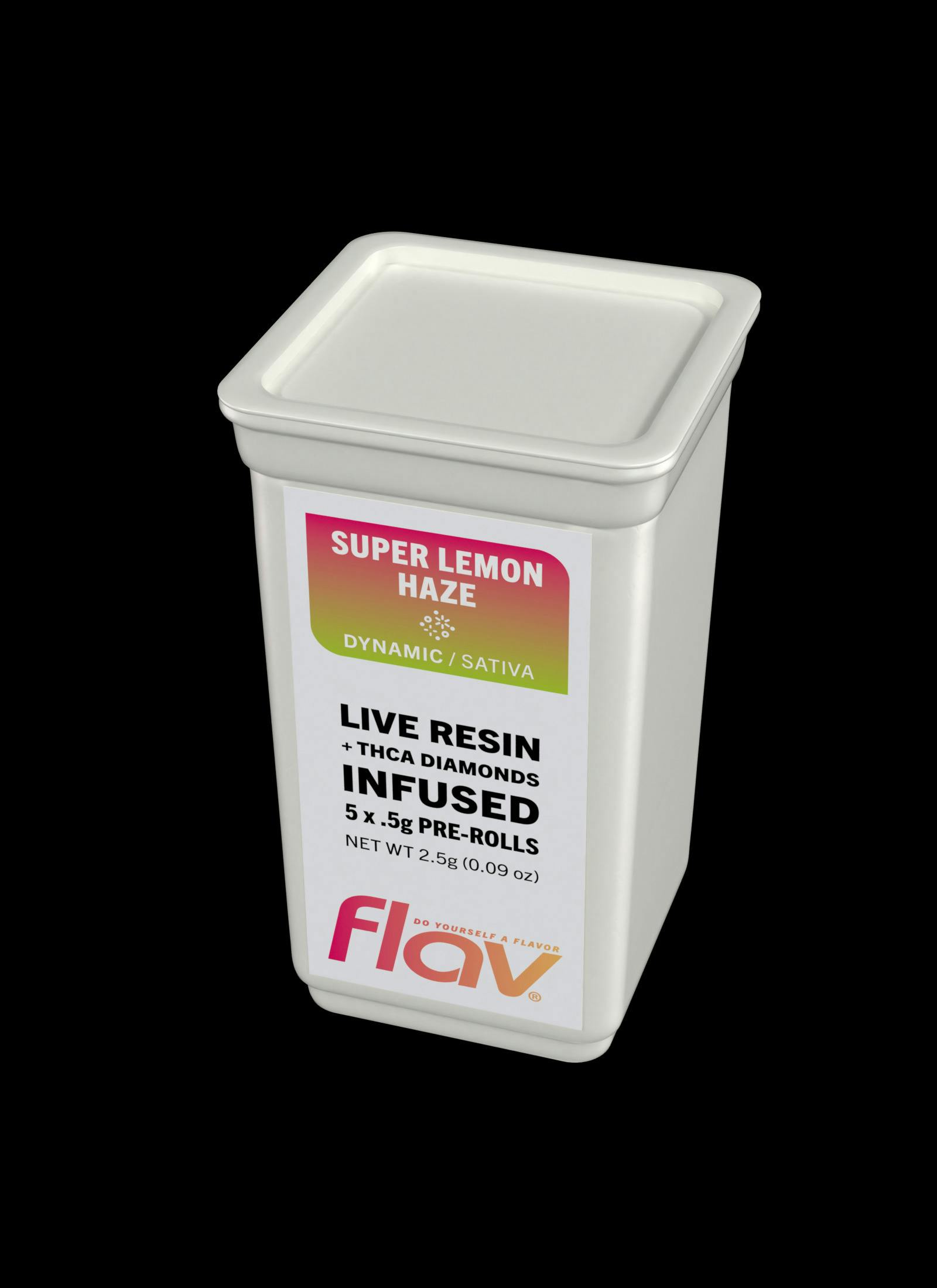 FLAV - 0.5g Infused Pre-Roll (5pk) - Super Lemon Haze
