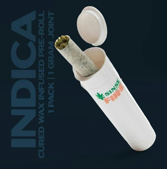 Sinse Fire - 1g Infused Pre-Roll - Blueberry Muffin x OG Kush