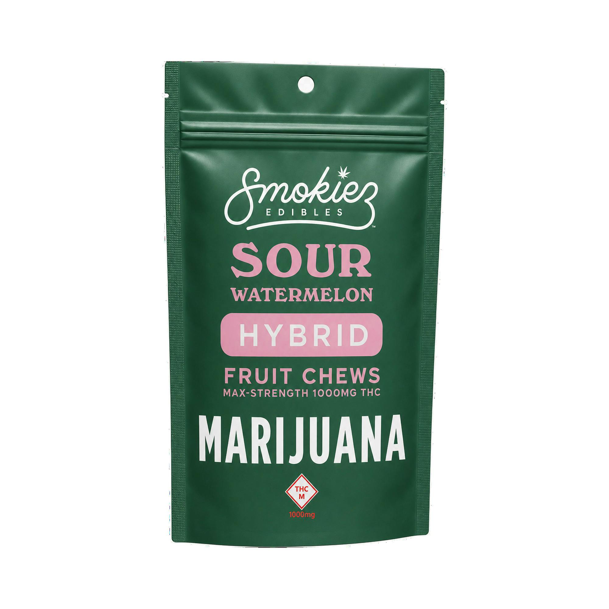 Smokiez - 1000mg (20pk) - HYBRID Sour Watermelon
