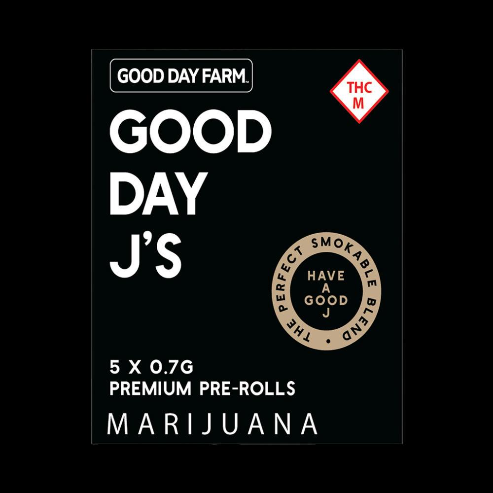 GDF - 0.7g Pre-Roll (5pk) - Mango Mintality