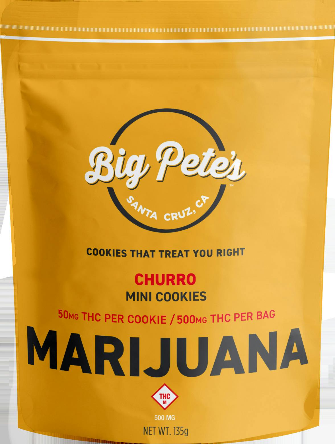 Big Pete's Treats - 500mg Cookies (10pk) - Churro