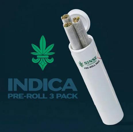 Sinse - 0.5g Pre-Roll (3pk) - Blueberry Muffin