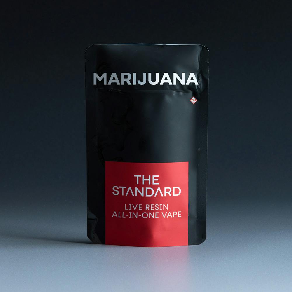 Standard Wellness - 1g Live Resin Disposable - Citrus Cookie Kush