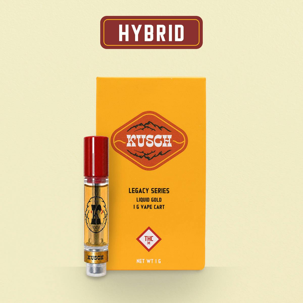 Kusch (Legacy Series) - 1g Cartridge - White Widow (Hybrid)