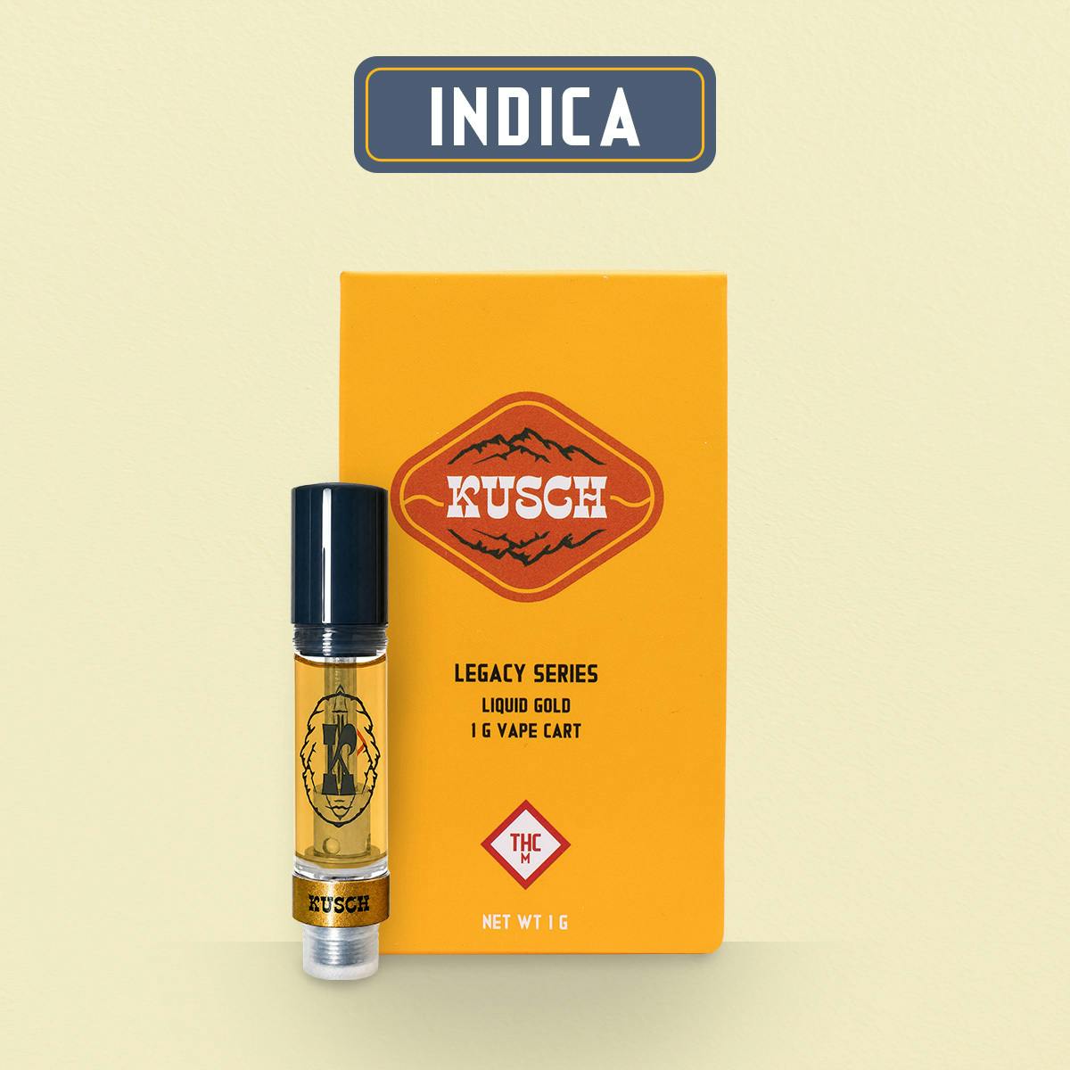 Kusch (Legacy Series) - 1g Cartridge - Grape Ape (Indica)