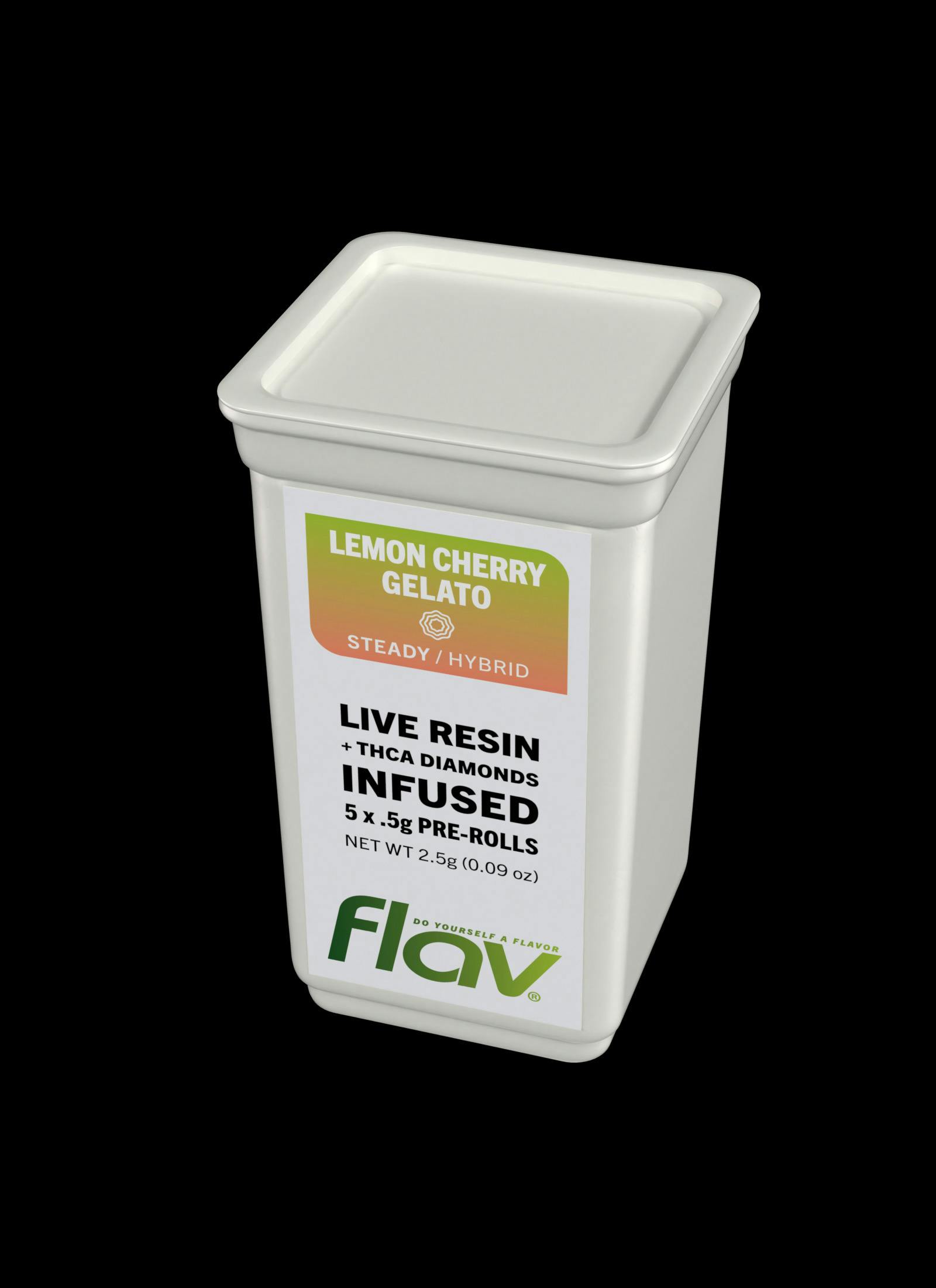 FLAV - 0.5g Infused Pre-Roll (5pk) - Lemon Cherry Gelato
