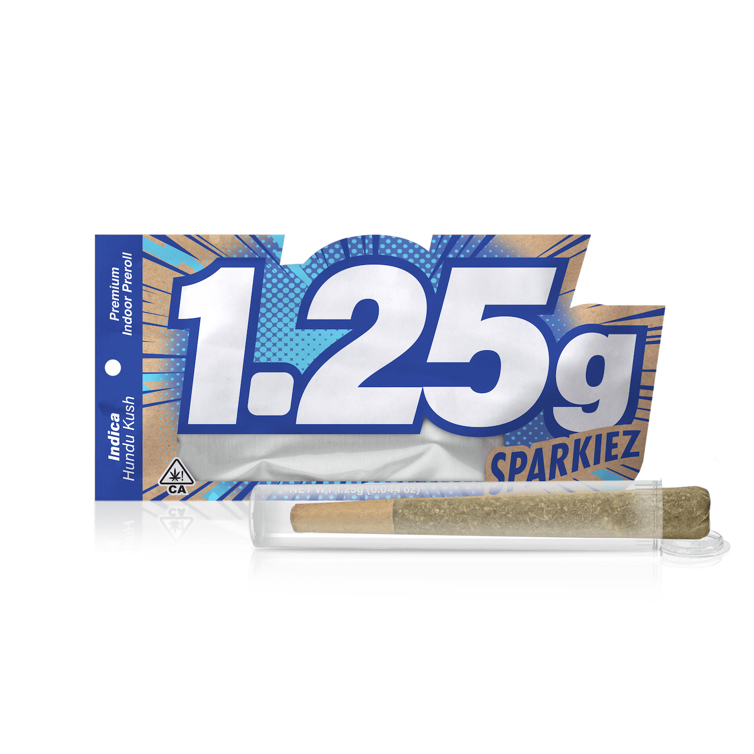 SPARKIEZ - INDOOR PREROLL - HINDU KUSH - 1.25G
