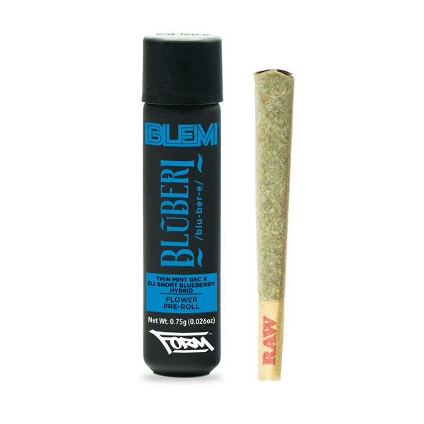 BLEM - INDOOR PREROLL - BLUBERI - 0.75G