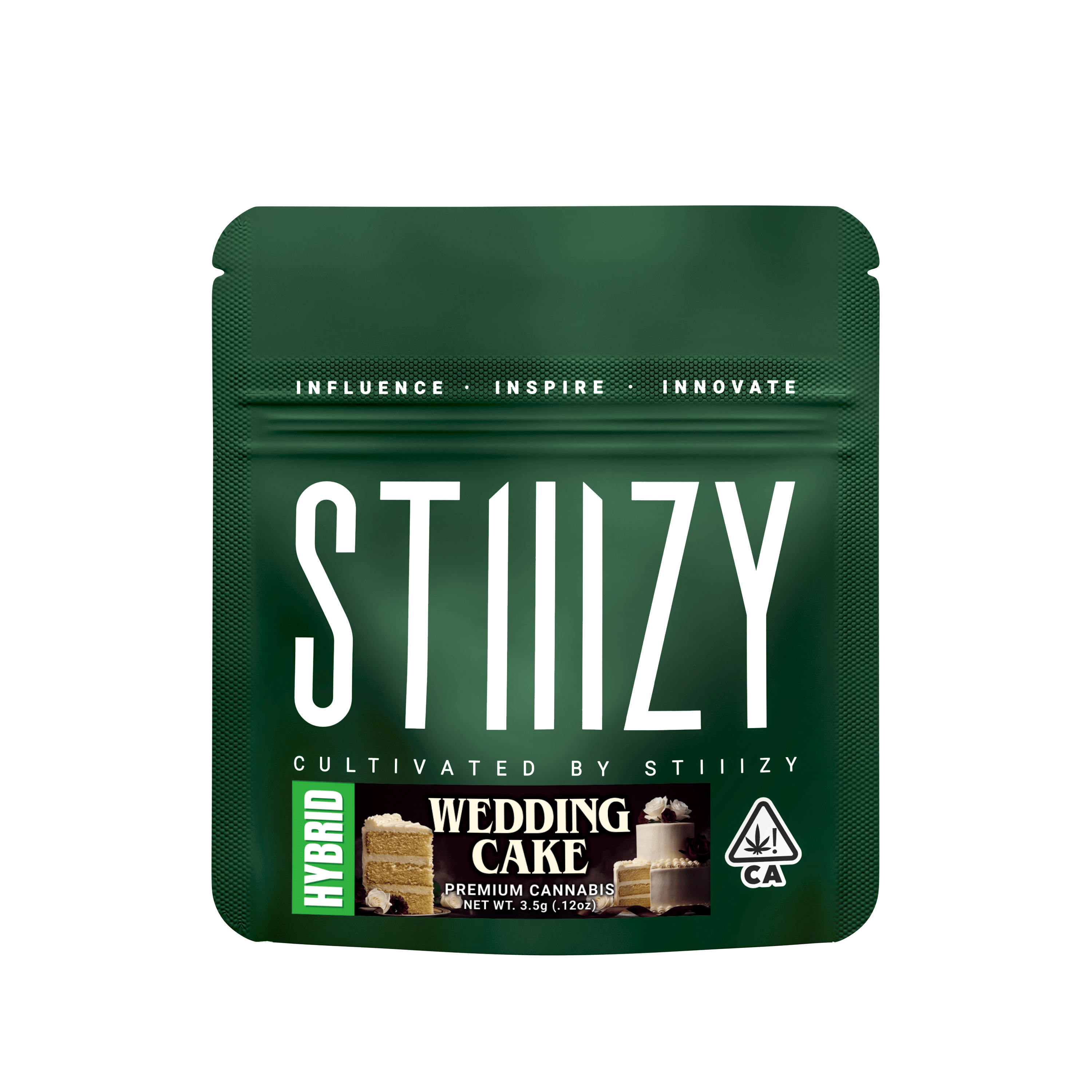 STIIIZY - Green Label - Wedding Cake - 3.5g