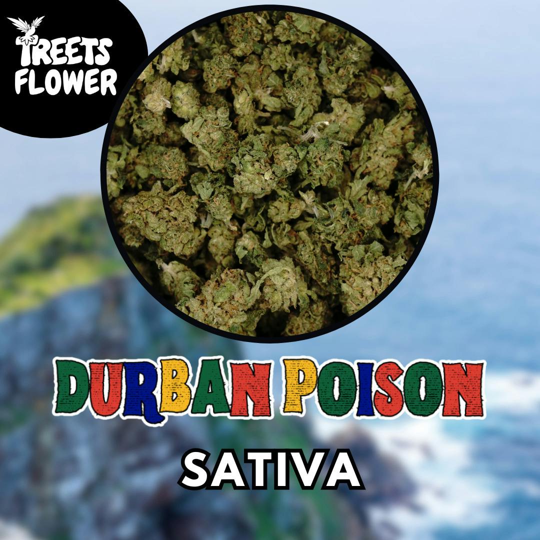 Flower - Durban Poison - Popcorn