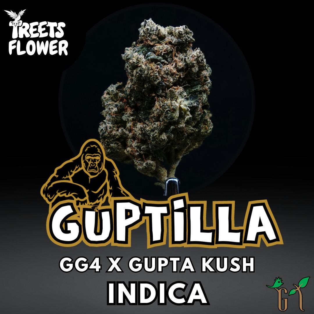 Flower - Treets Flower - Guptilla - Silver Shelf