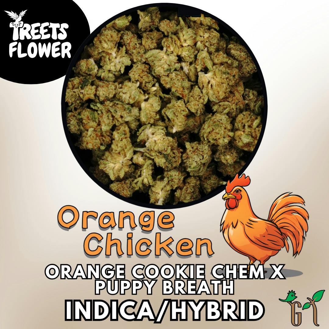 Flower - Orange Chicken - Popcorn