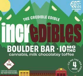 Incredibles Chocolate Singles - Boulder Bar at Green Tree (Medicinals) of Northglenn