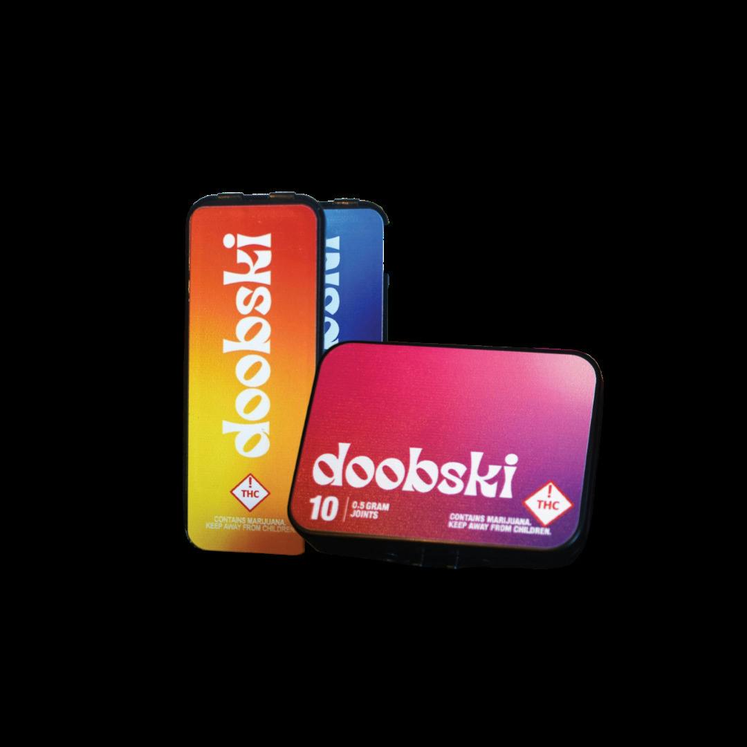 Pre-Roll Pack Doobski Tin - Miracle Hack - Indica - 10 x .5g = 5g
