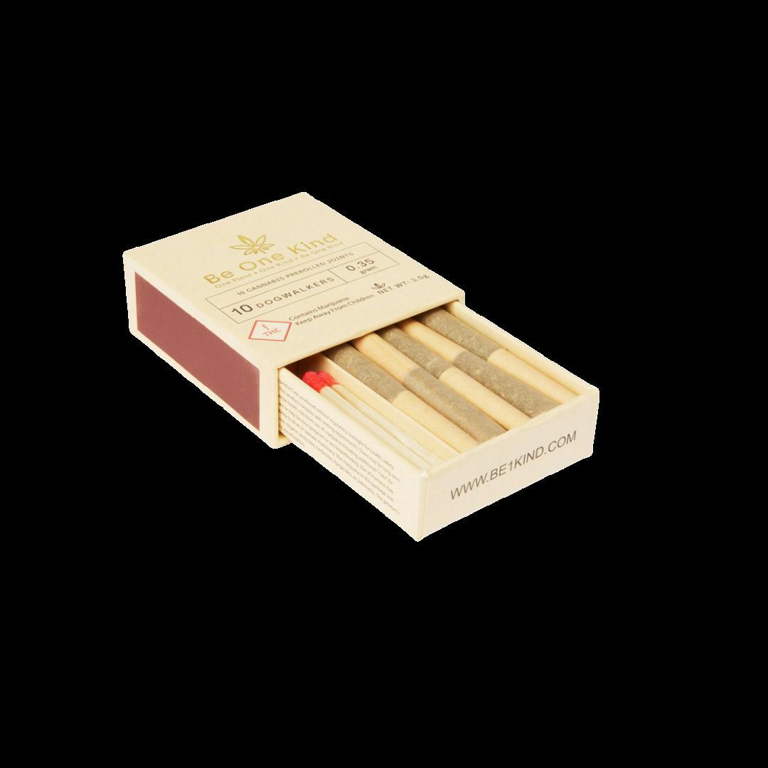 Be One Kind - Dogwalkers Pre-Roll Pack - Grease Monkey (I) - (10x.35) 3.5g