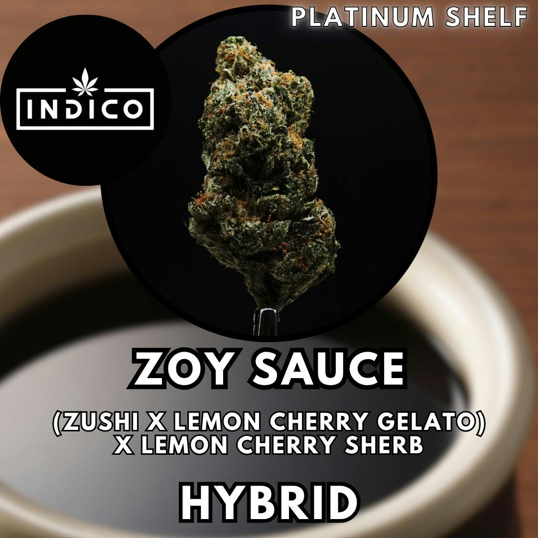 Flower - Indico - Zoy Sauce - Platinum Shelf