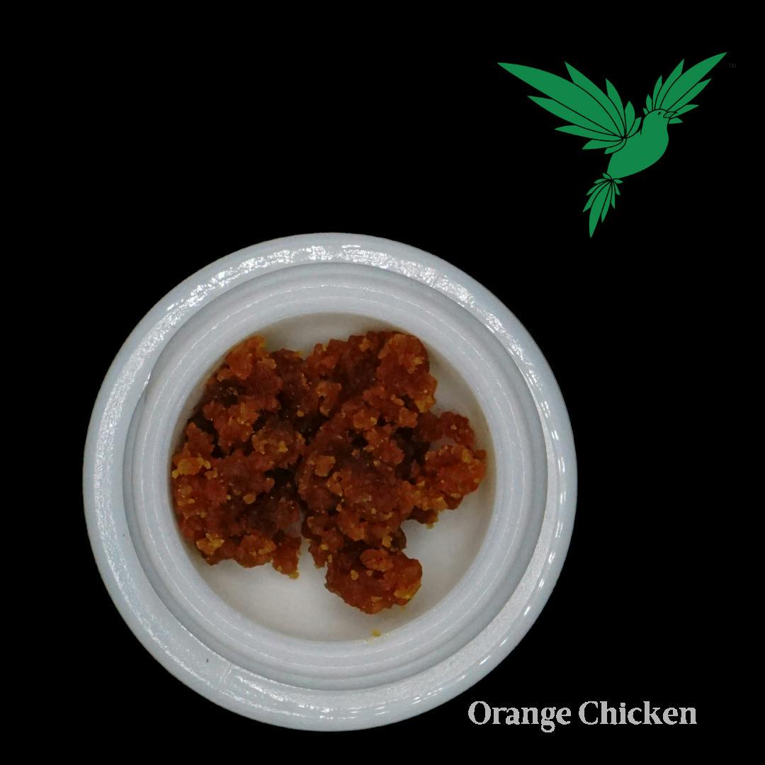 Green Treets 2g Passion Bucket - Orange Chicken Wax 2g