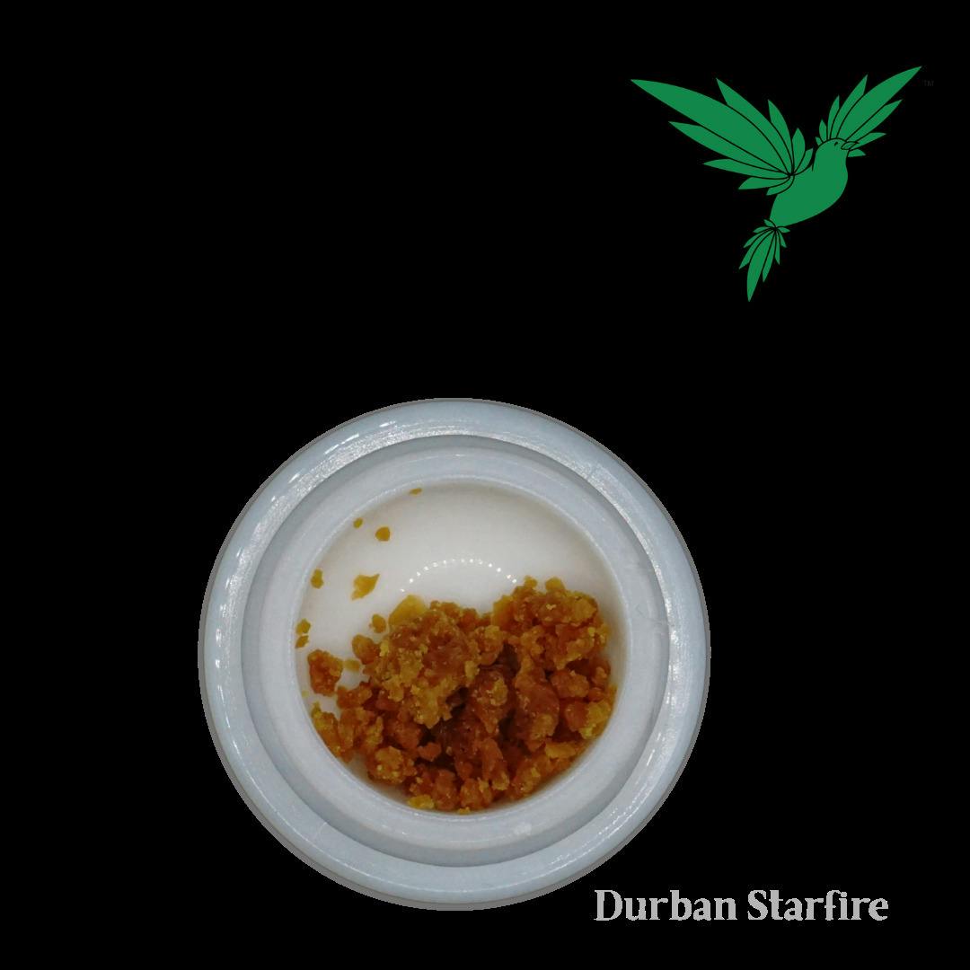 Green Treets 1g Focus Sugar Wax - Durban Starfire 1g