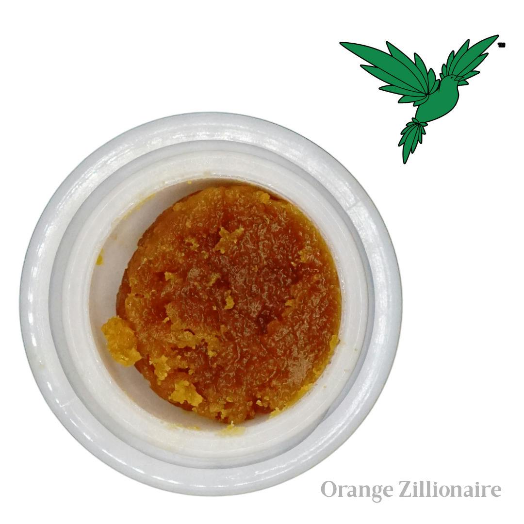 Green Treets 4g Relax Bucket - Orange Zillionaire Wax