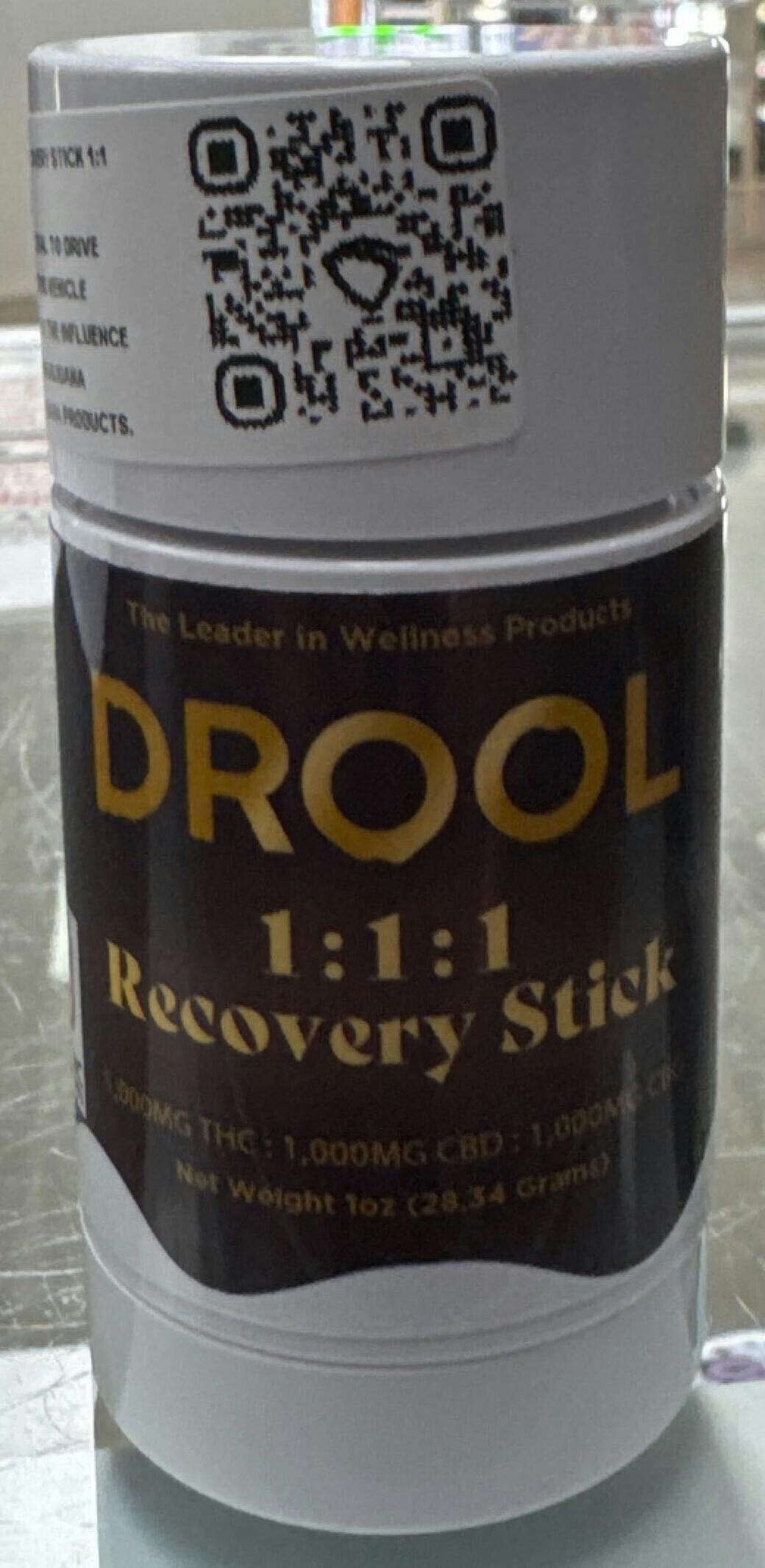 Drool - 1:1:1 Painstick - 1000mg THC/1000mg CBD/1000mg CBN Roll On