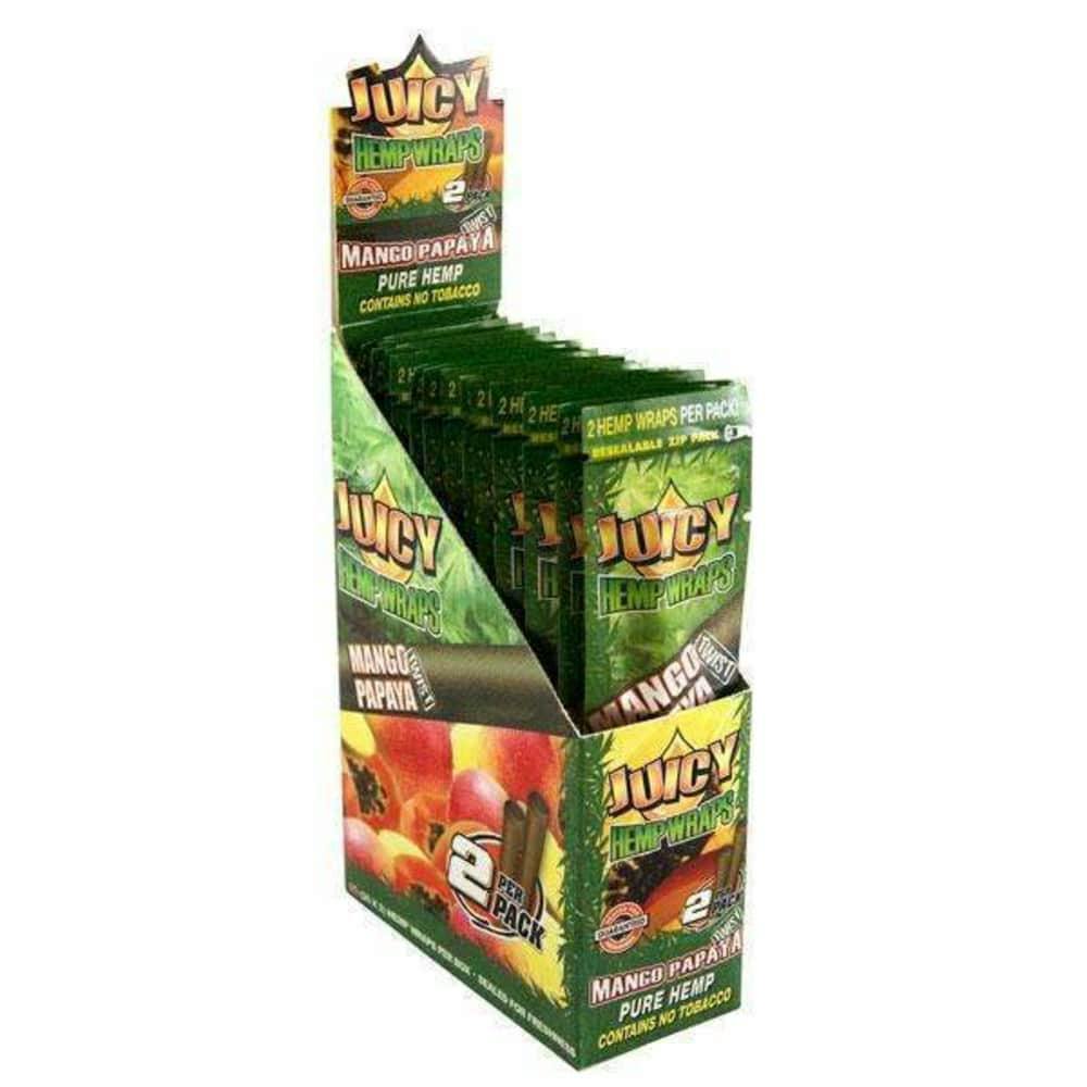 Juicy Jays Hemp Wraps 2pk - Mango Papaya