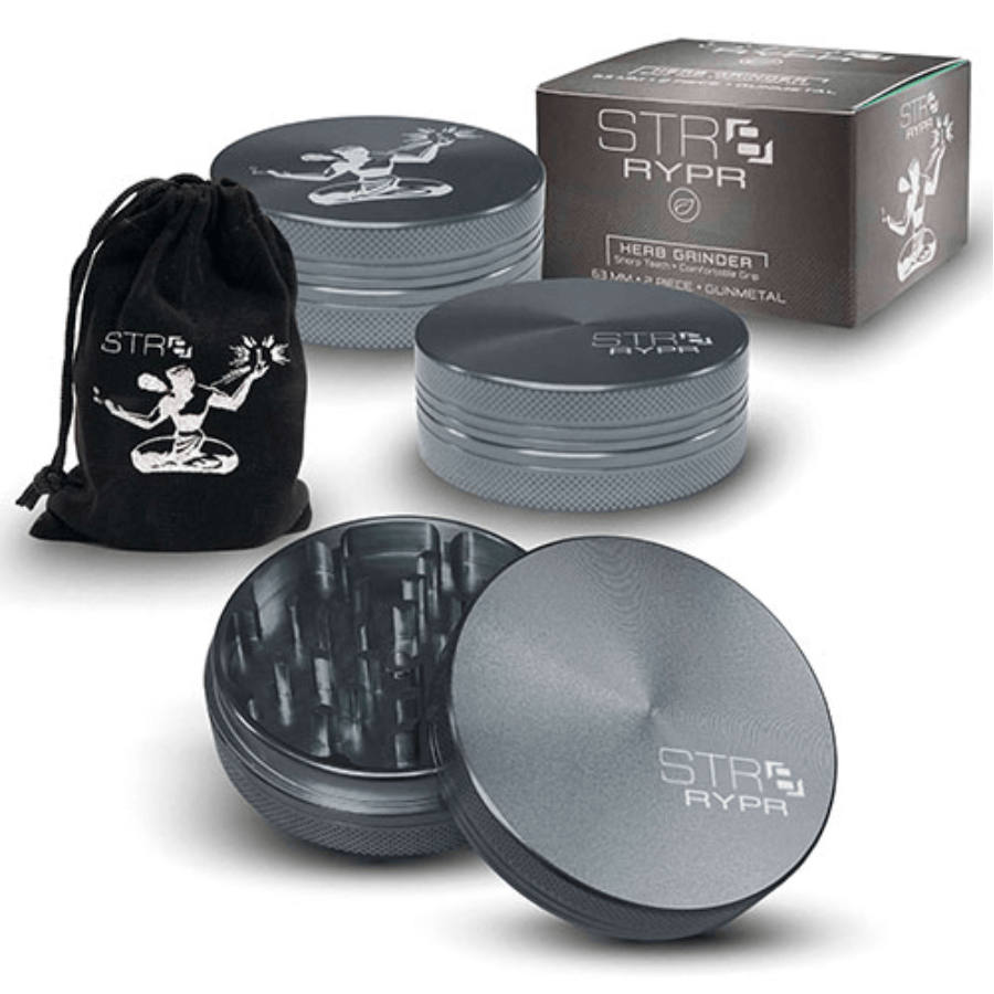 STR8 RYPR Grinder 2pc - Gun Metal