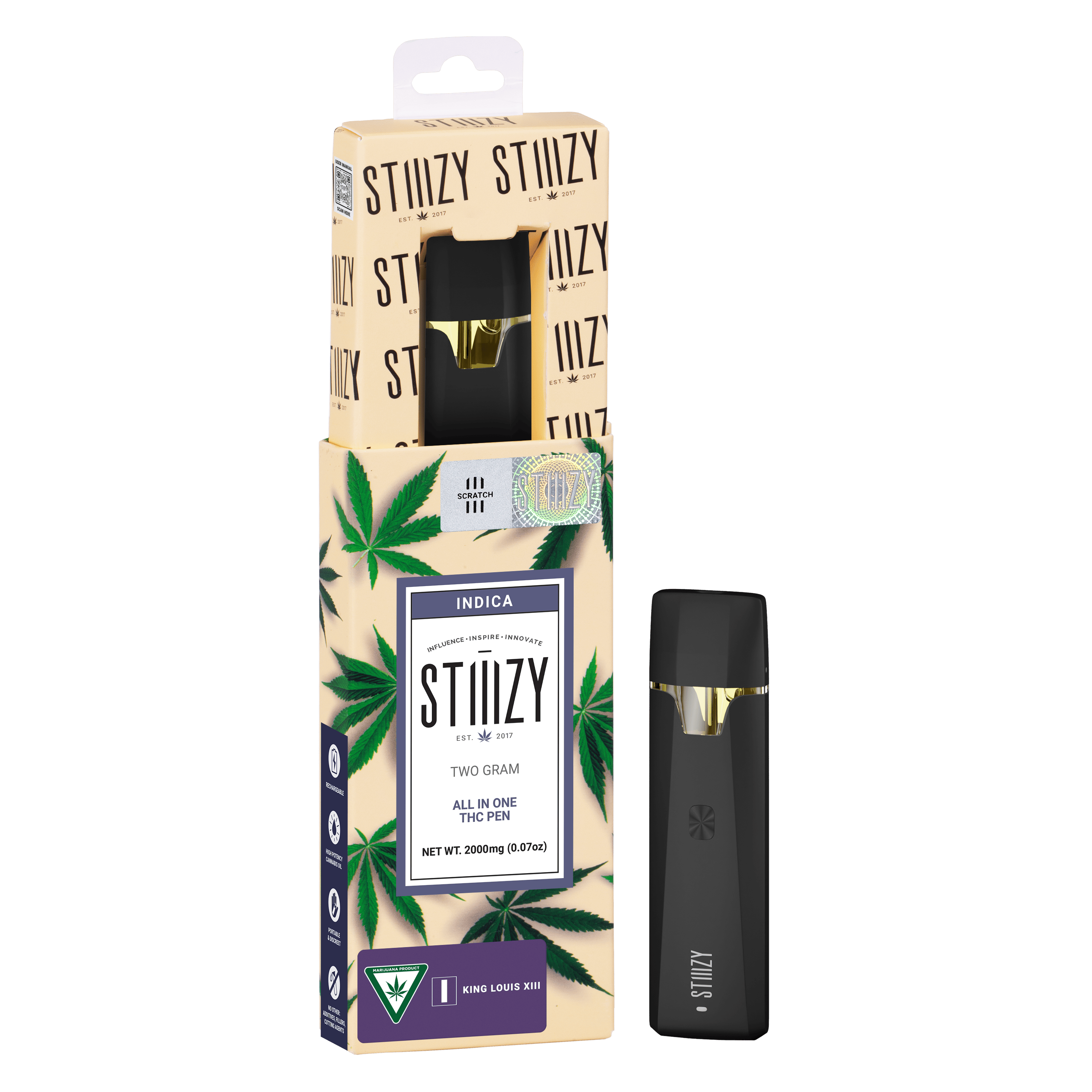 Stiiizy - King Louis XIII Disposable 2g