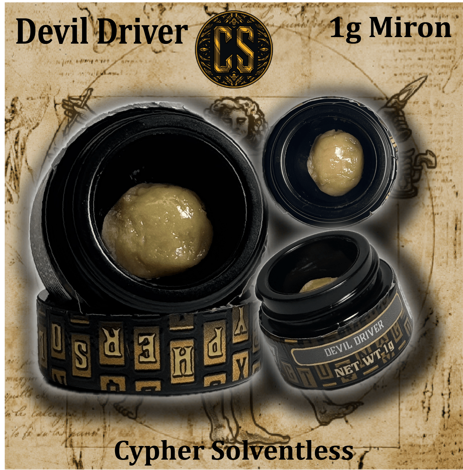 Apex x Cypher - Devil Driver Rosin 1g