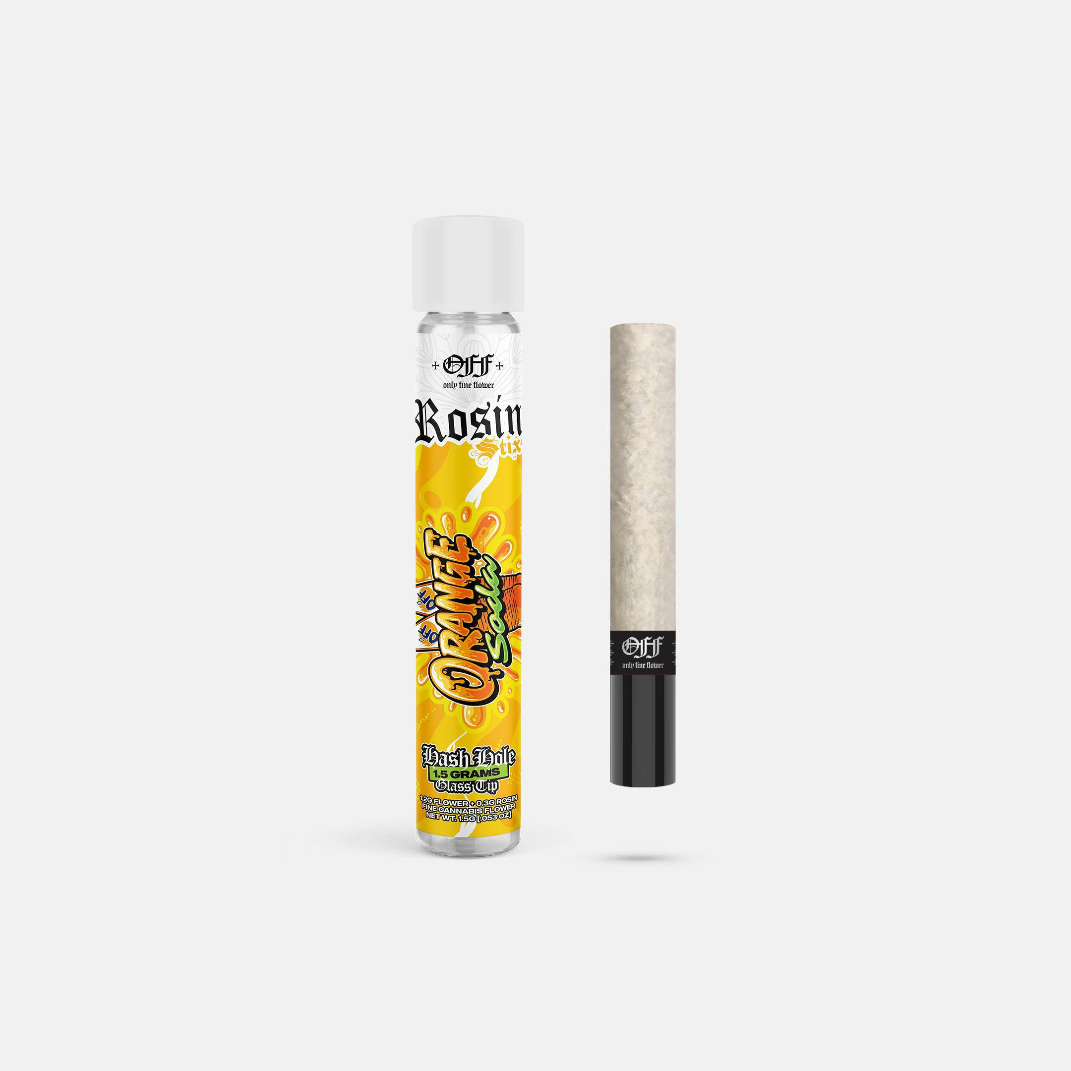 OFF - Orange Soda Rosin Stix Hash Hole 1.5g