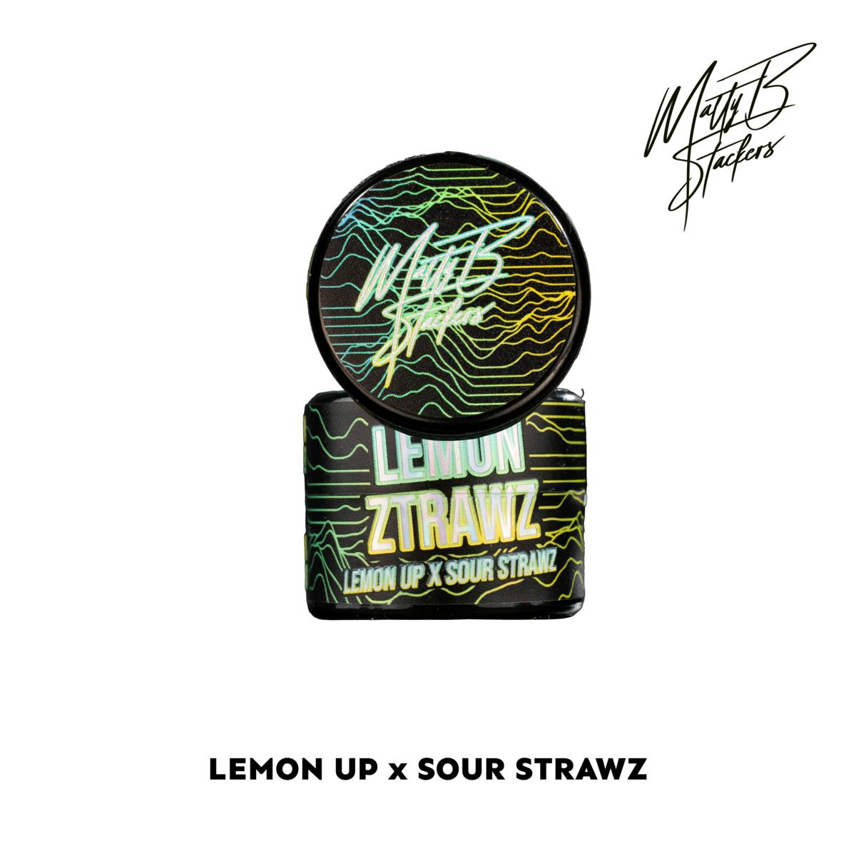 Matty B Stackers - Lemon Ztrawz Rosin 2g