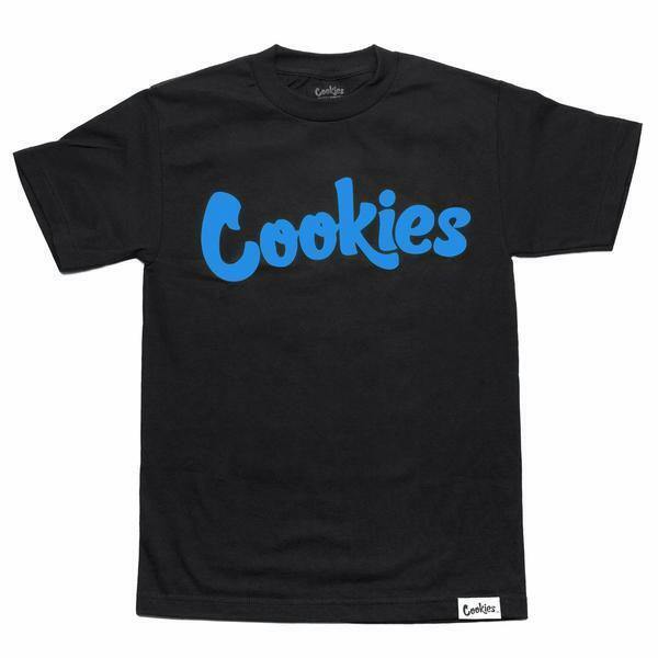 Cookies - Original Mint Logo - Tee - Black/Cookies Blue - MD