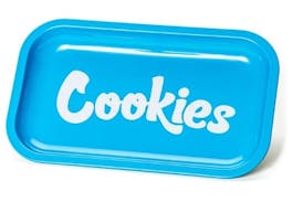 Cookies - Metal- Rolling Tray - Blue - SM