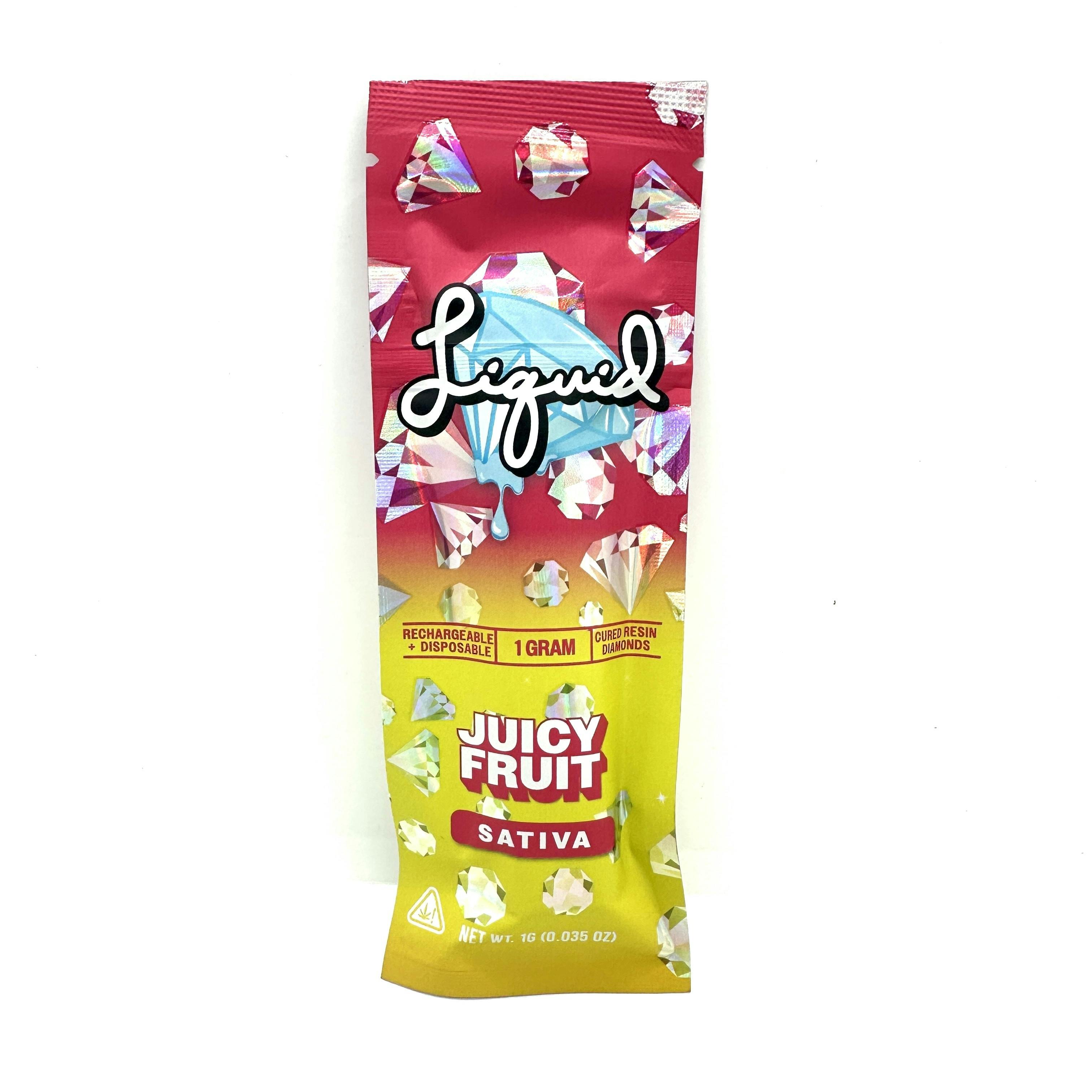 Juicy Fruit | 1g Cured Resin Diamond Disposable | Liquid