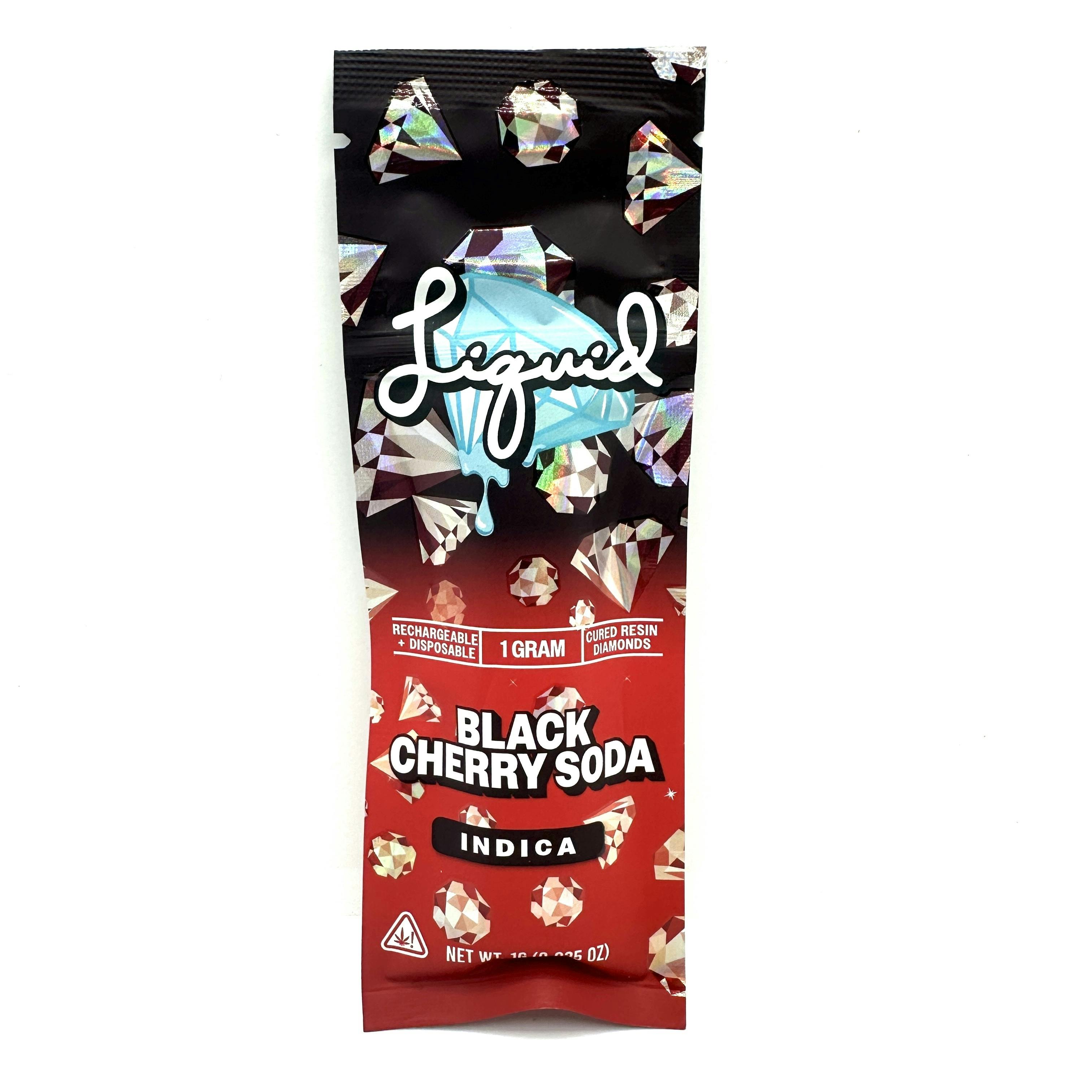 Black Cherry Soda Cured Resin Diamond Disposable | 1g | Indica | Liquid