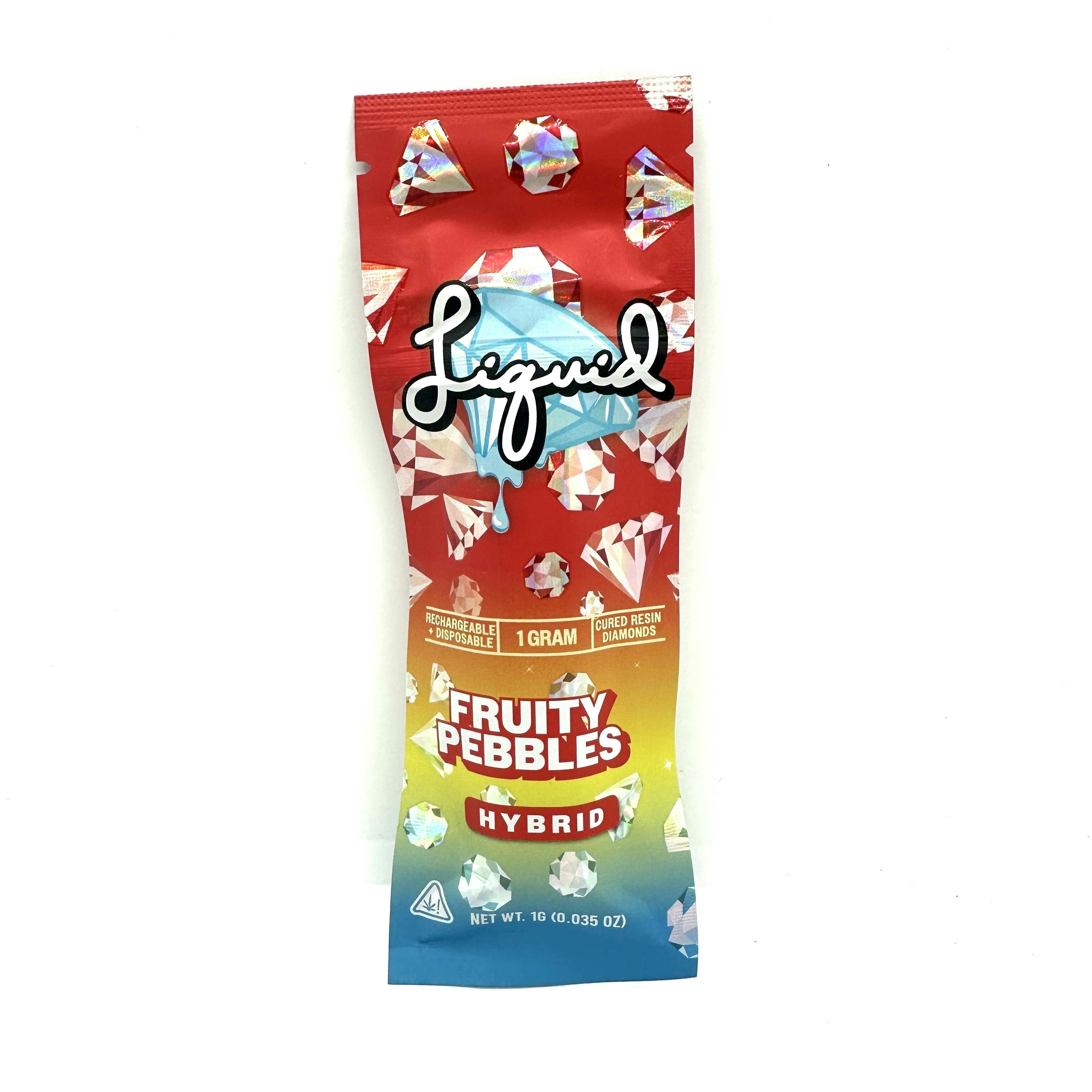 Fruity Pebbles Cured Resin Diamond Disposable | 1g | Hybrid | Liquid