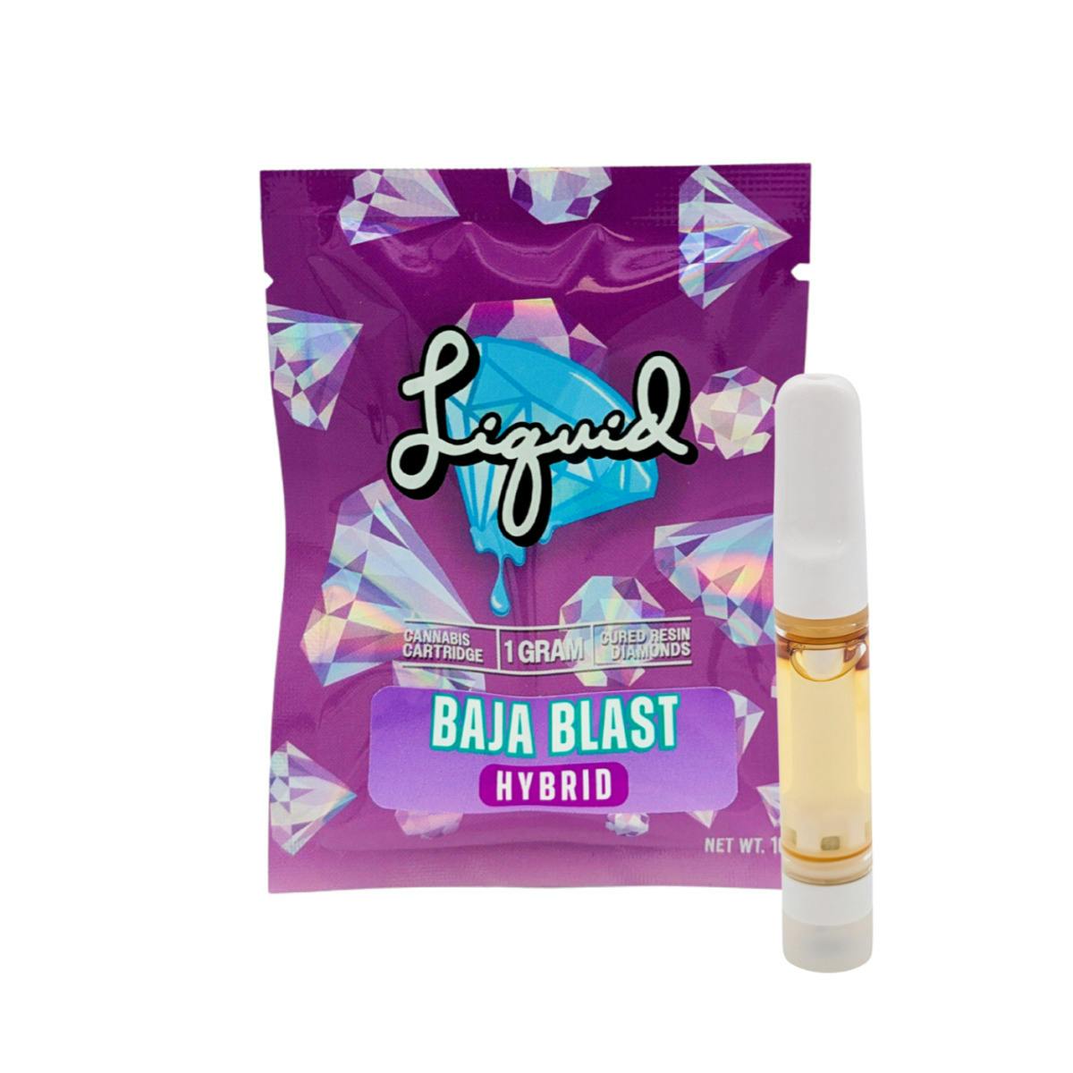 Baja Blast Cured Resin Diamonds Cart | 1g | Hybrid | Liquid