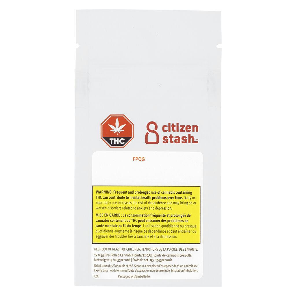 Citizen Stash - Fruity Pebbles Pre-Roll Indica - 2x0.5g
