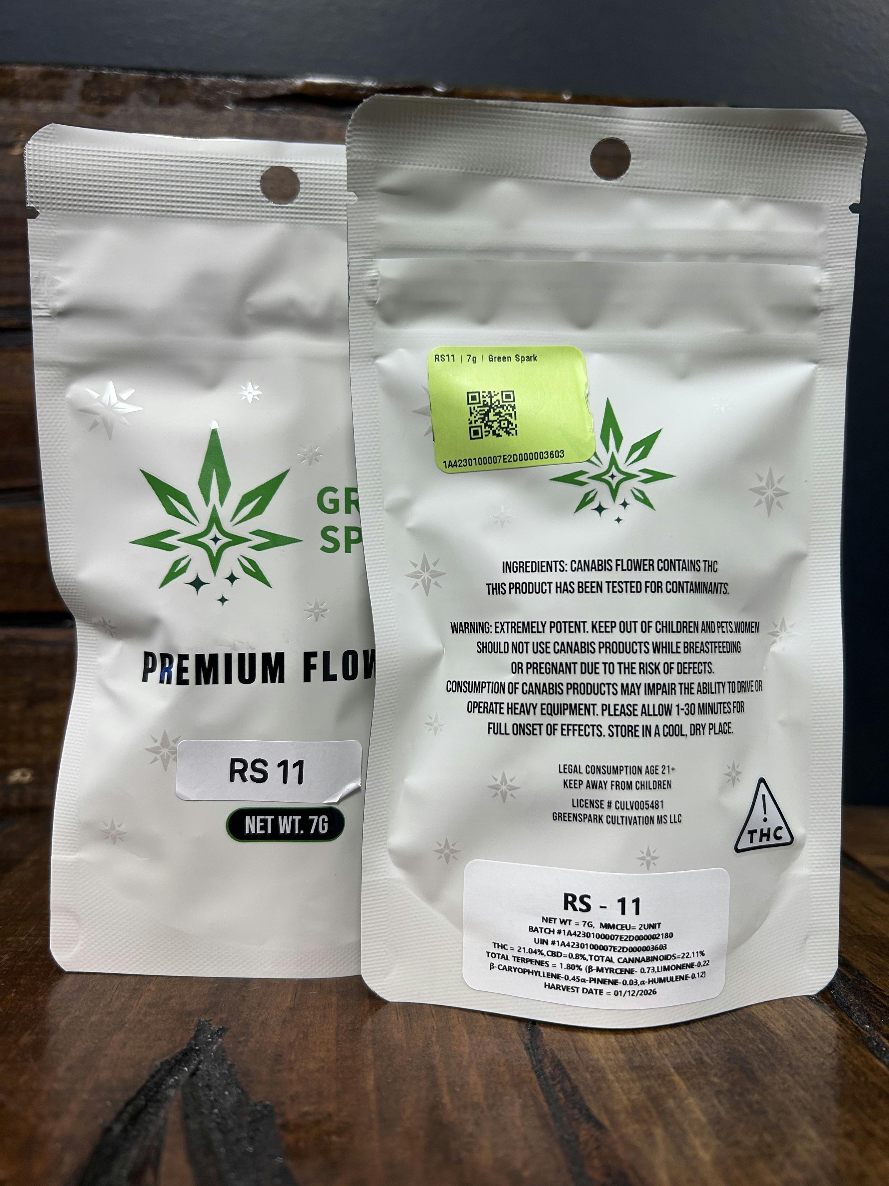 RS11 | 7g | Green Spark