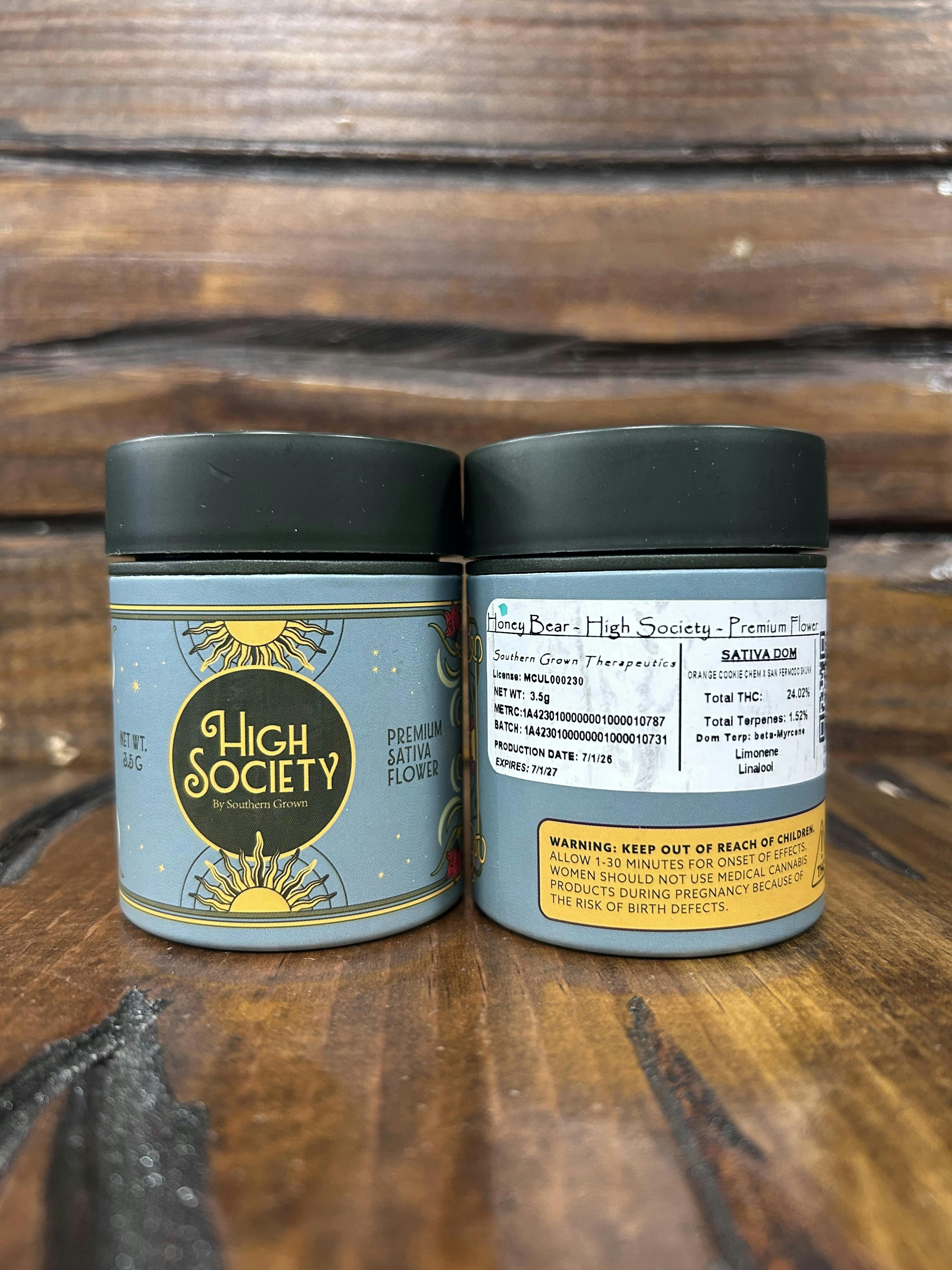 Honey Bear | 3.5g | High Society